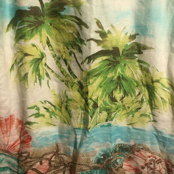 J Jill Love Linen Islands sleeveless shift dress. Size Petite Small. White. - Picture 2 of 7